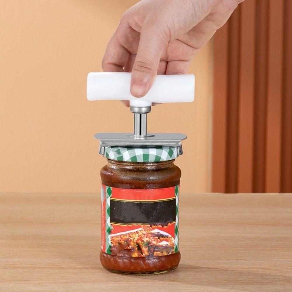 Adjustable Bottle Lid Opener Non-Slip Jar Opener Portable Manual Can Opener Outdoor