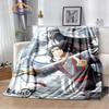 Anime Grandmaster of Demonic Cultivation Flannel Soft Throw Blanket Mo Dao Zu Shi Lightweight Warm Sofa Bed  Travel Quilt