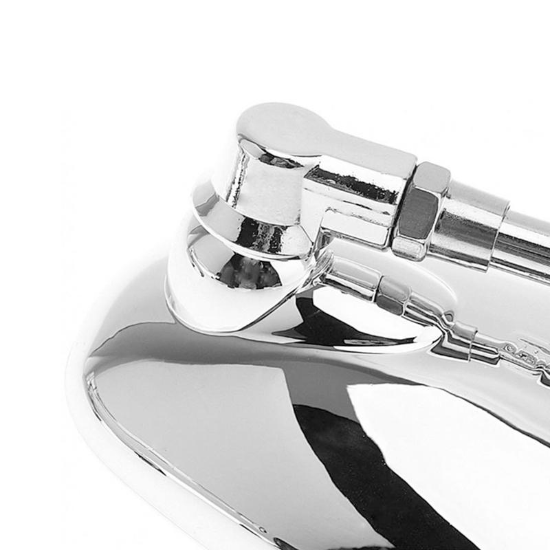 1 пара зеркал заднего вида для мотоцикла, алюминиевое прозрачное стеклянное зеркало, подходящее для Honda Shadow Ace Spirit Magna VT750 VT1100