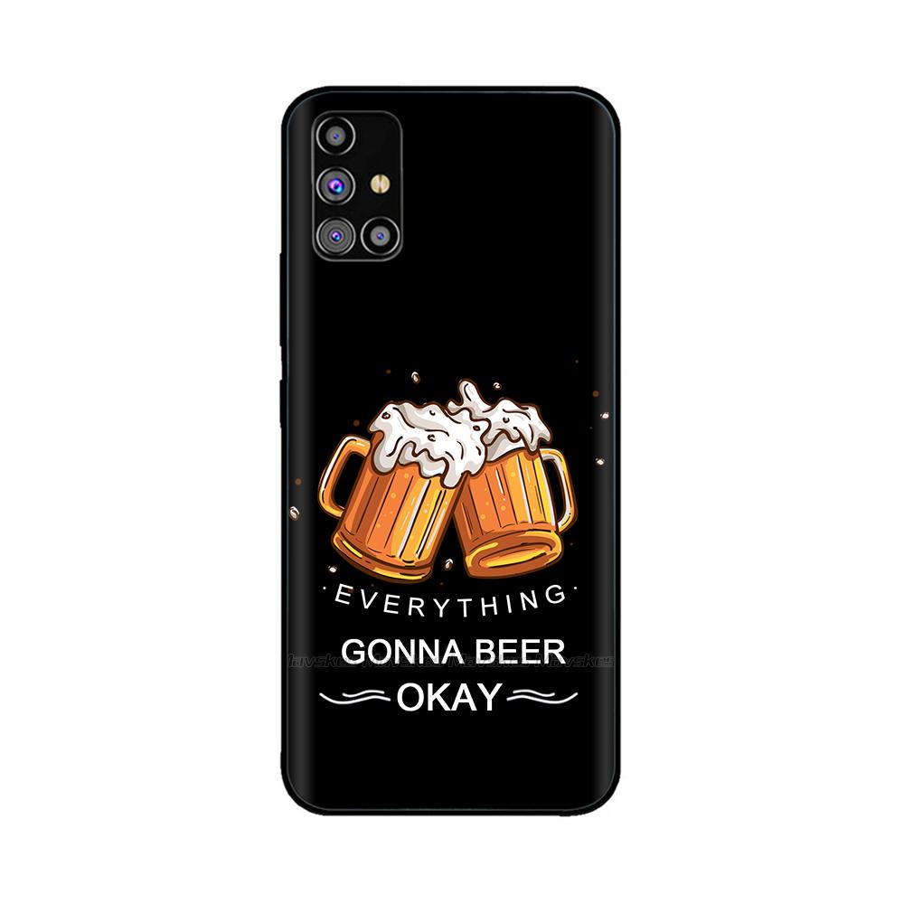 For Samsung Galaxy A51 Phone Case Heart-Butterfly Funda For Samsung A51 Case A 51 4G 5G Cover Protection Liquid Silicone Bumper