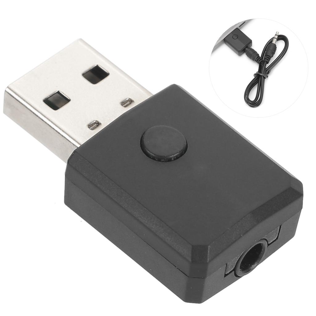 4-в-1 o Приемник Передатчик USB Bluetooth 5.0 3.5 мм AUX Разъем RCA Стерео Адаптер для ТВ ПК Автомобиля