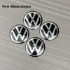 Volkswagen 4pcs 56mm 60mm 65mm Automotive Wheel Hub Center Cover Replacement Parts Suitable for CC Sagitar, Magotan, Jetta Polo ZOPQR1