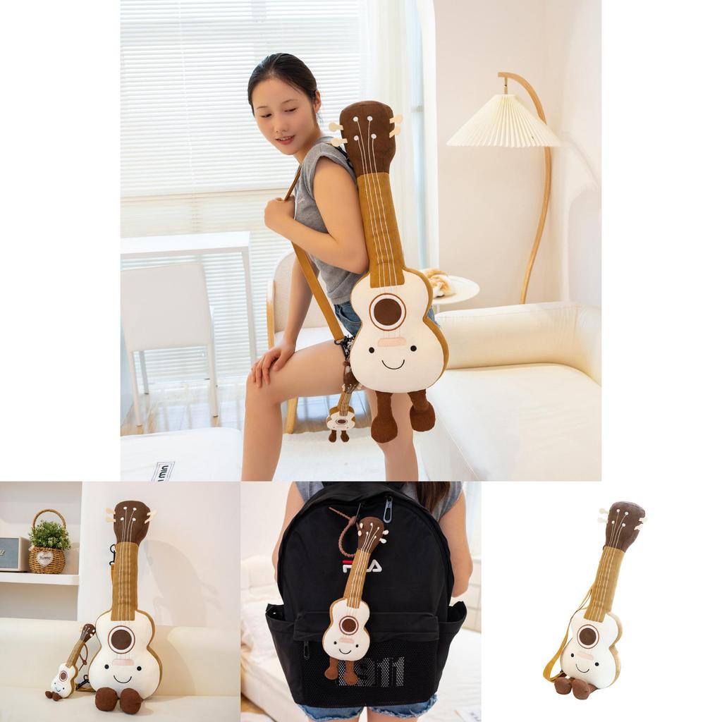 Плюшевая игрушка-гитара для коллекционеров и детей из мягкого ПП хлопка