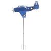 Airplane Weather Vane Iron Stainless Steel Outdoor Wind Spinner Windmill for Garden Patio Lawn Yard