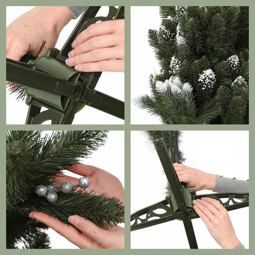 KADAX Artificial Christmas Tree Diamond Pine 220 Cm Beautiful