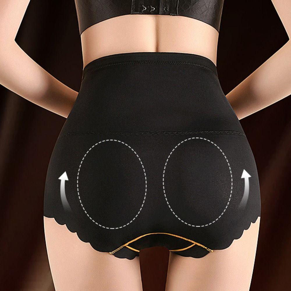 Трусы-подтяжки Flower Butt Lifter с высокой талией, корректирующее нижнее белье, бесшовные хлопковые трусы послеродовые