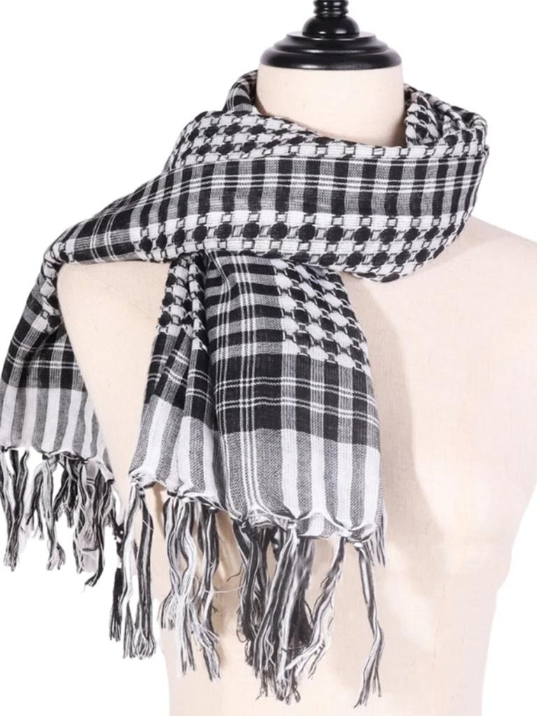 Unisex Summer Printed Cotton Hijab Middle East Dubai Türkiye Hijab Muslim Women Hijab Islamic Scarf Women Square Hijab