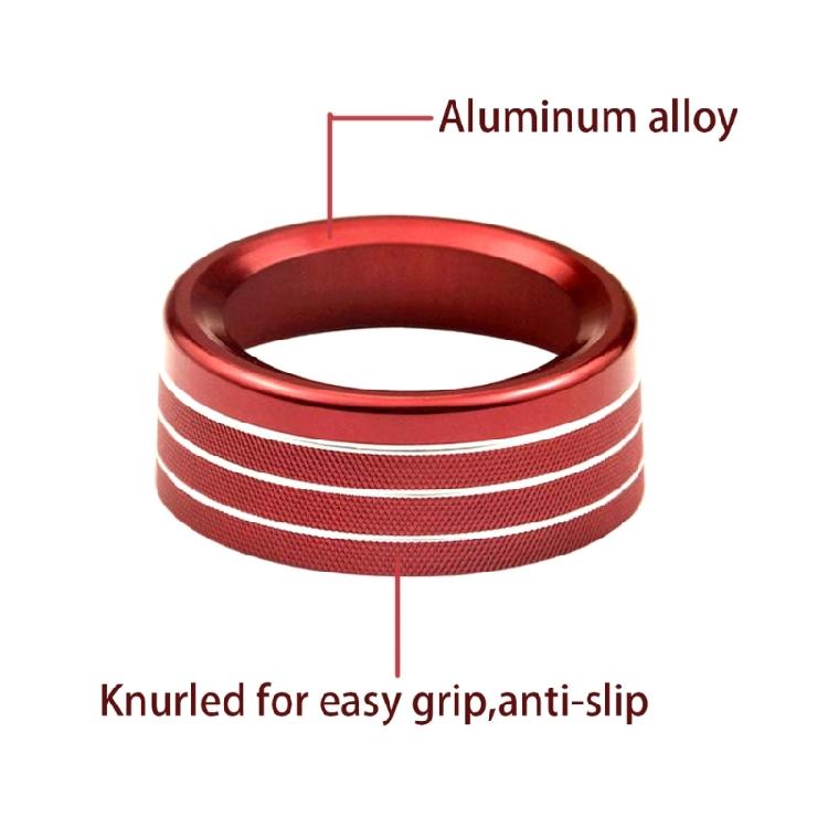 Switch Cover Trim for Challenger- 15-21 Auto Center Console Knob Radio Knob Ring