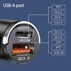 30 Вт Mini USB C автомобильное зарядное устройство PD QC 3.0 адаптер для быстрой зарядки автомобильный прикуриватель для iPhone 14 Pro Max 13 12 11 8 Plus B6R3