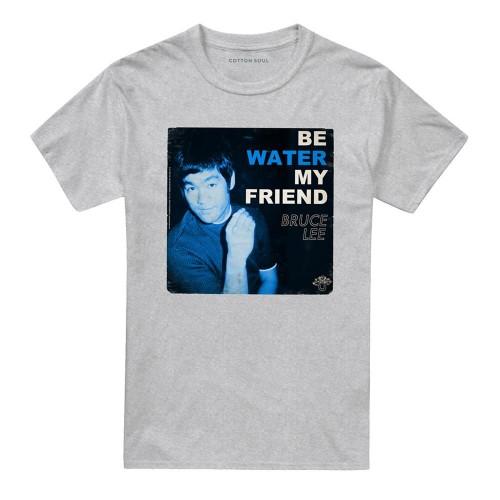 Bruce Lee Unisex Adult Water Heather T-Shirt