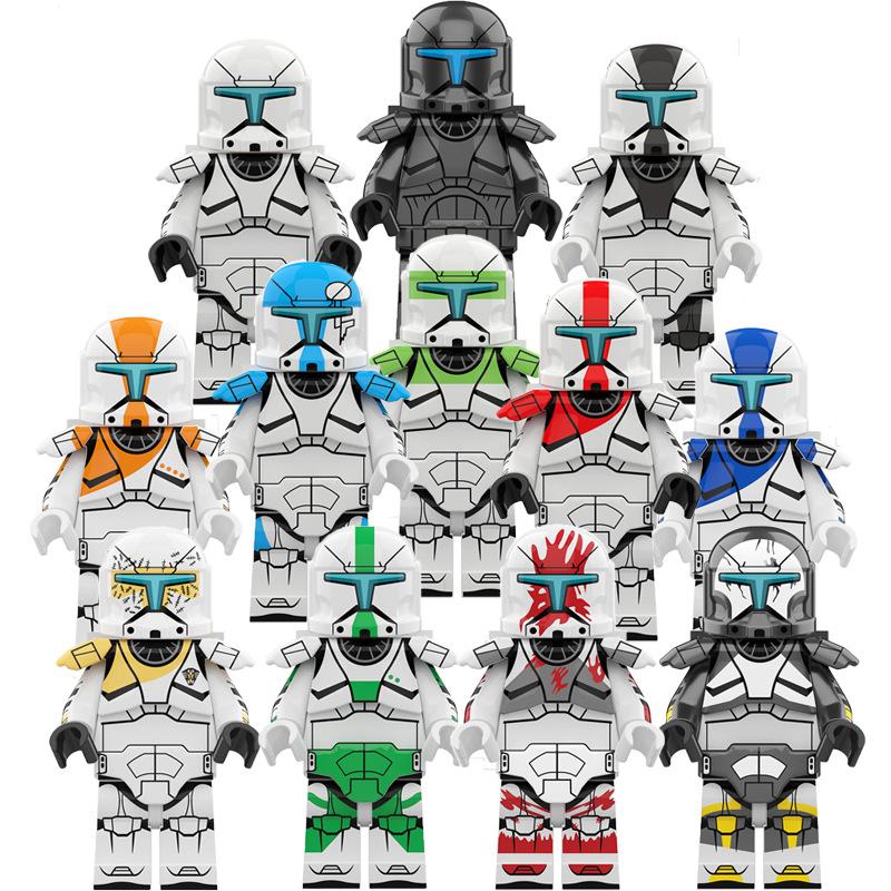Star Wars Stormtrooper Squad Building Blocks Figures KT1047 KT1048 KT1049 Kids Assemble Toys