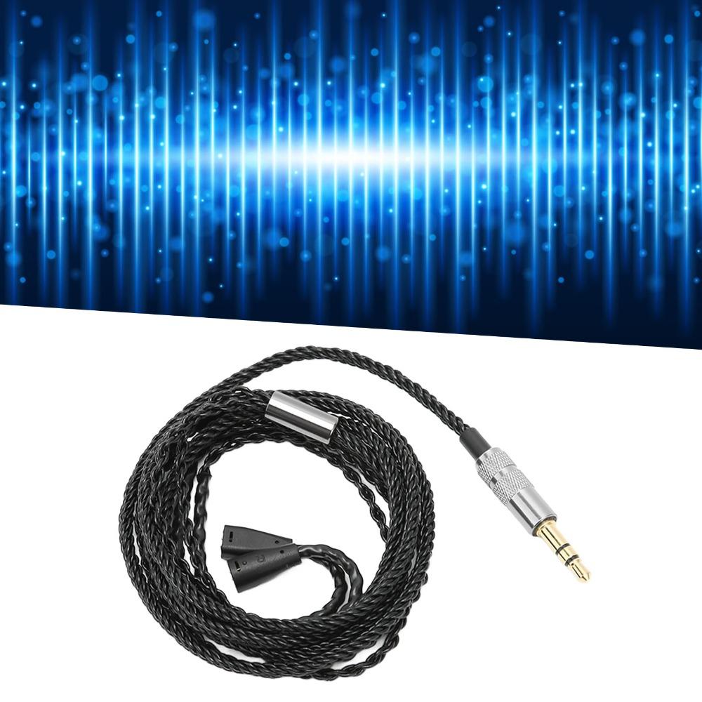 Flexible Earphone Replacement Cable for IE8 IE80 IE8i Earphones Sound Enhancement