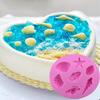 Top Sea Shell Starfish Conch Shape Cake Chocolate Silicon Mold Fondant Cake Decoration