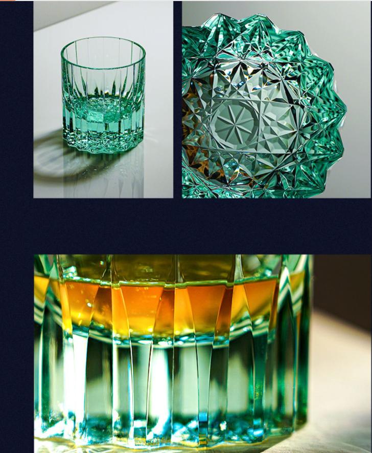 Стакан для виски K9 Crystal, стакан для воды Premium Sense Cut Sub, роскошный стакан ручной работы, гравированный бокал для вина