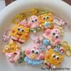 SpongeBob Resin Accessories for Keychain, Car Ornaments, and Backpack Charms