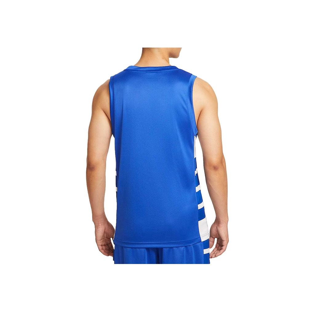 Nike Dri-Fit Elite Power Comfortable Fashionable Versatile Fitted Basketball Jersey Men Tops Deep-Team-Blue IM9813-449