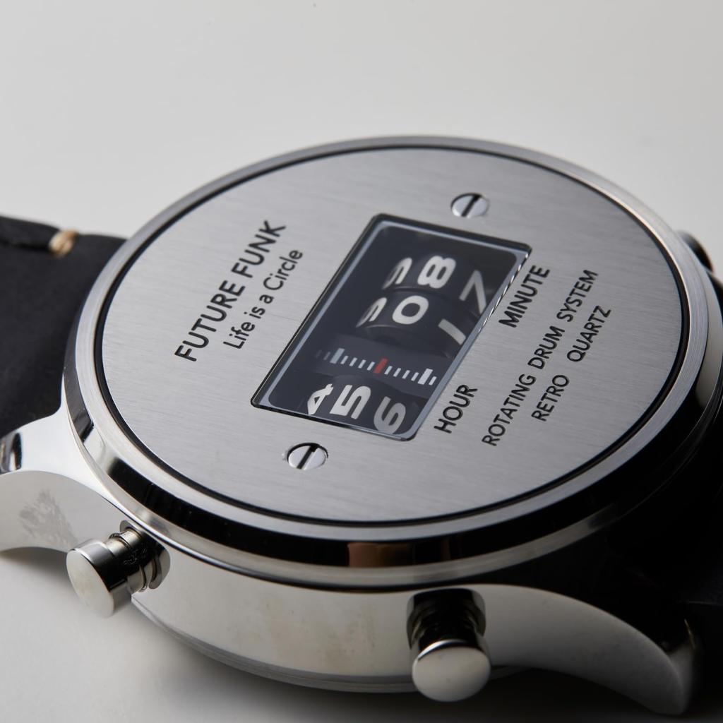 Наручные часы FUTURE FUNK KF302-SV-BK Серебристый Черный