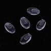 10Pair Air Chamber Clear Oval Eyeglass Nose Bracket Pvc Nose Pads Eyewear Bracket Anti-Drop Sunglasses Glasses Accessories
