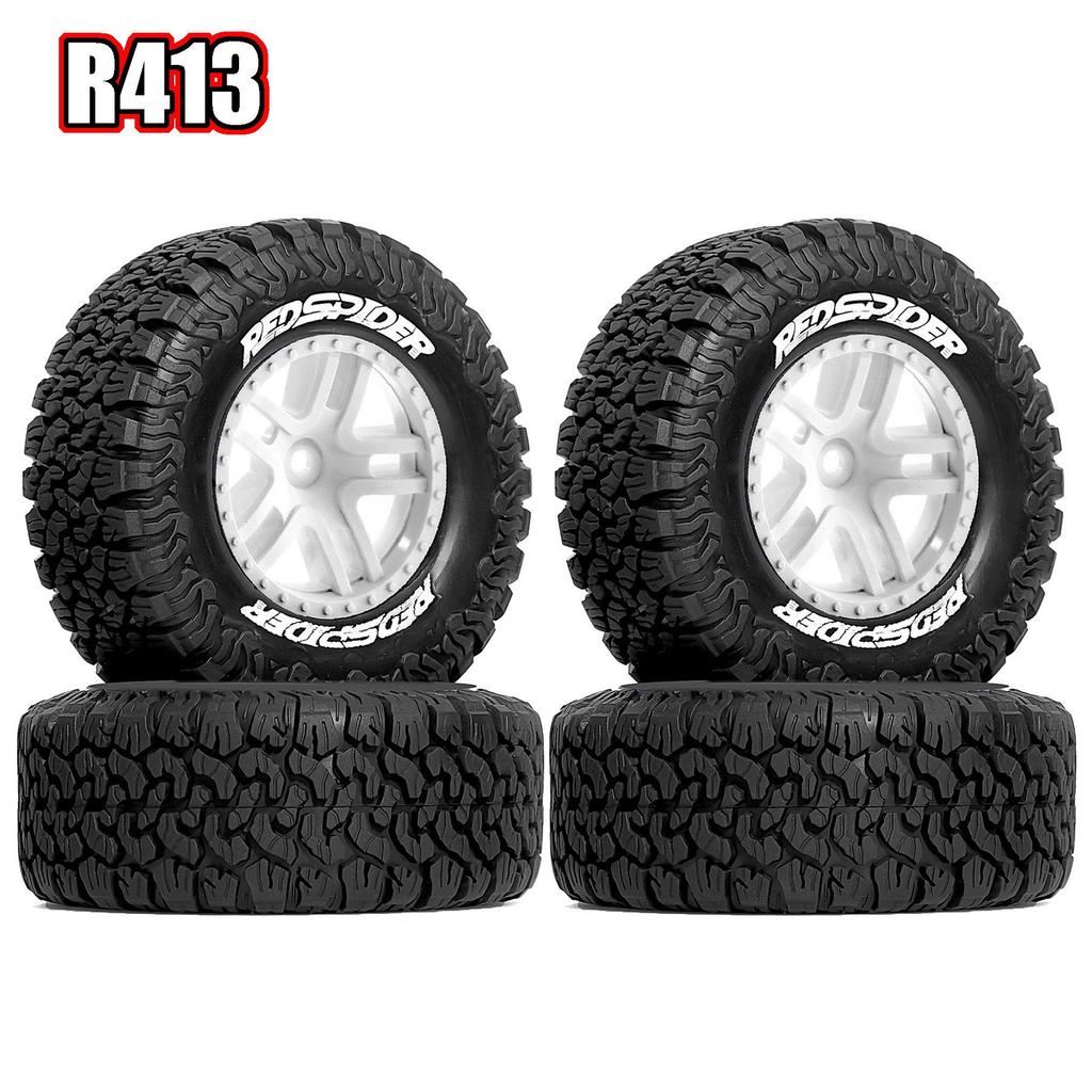 RS 1/10 Remote Control Car Model with BFGoodrich Feishen Voyager Short Course Tires, Compatible with 12mm Hex R413
