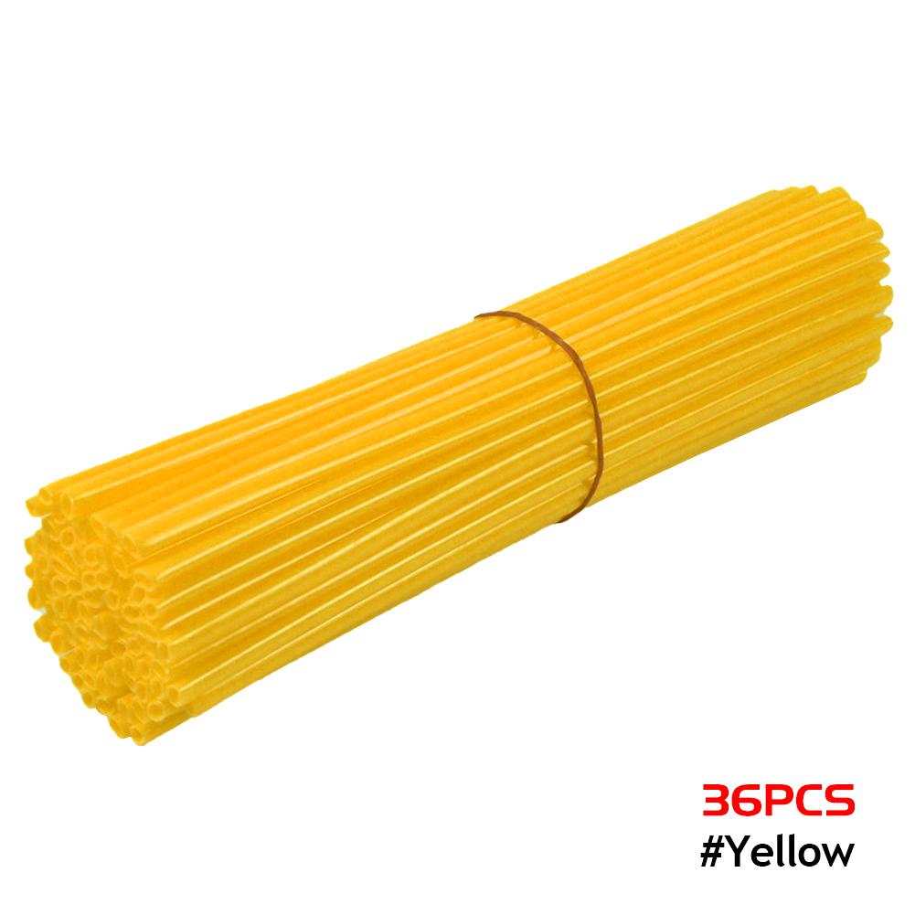 36 шт. защитные обертывания для колес мотоцикла со спицами, ободья, накладки на кожу, чехлы для труб для мотокросса, велосипеда, крутые аксессуары 12