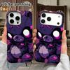 Phone Case: 2D flat suitable for iPhone 18, 17, 16, 15, 14, 13 Pro film protective case, couple style, dark sweet cool, Christmas and Halloween gift
