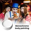 Colored Oil Face Body Paint Large Capacity Red/White/Black Paint Palette Kit Professional Art Theater Halloween Party Cosplay Clown Makeup Palette