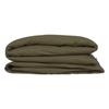 Housse De Couette - Unicolore - Kaki - 140 X 200 Cm - 100% Coton - Oeko-Tex®