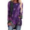 Retro European & American Women's Irregular Loose Long-Sleeve Tops - 2021 Autumn Collection