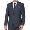 Men Formal Blazer Single Button Lapel Suit Jacket Solid Color Business Blazer for Daily Wear Date Parties Weddings