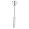 Egg Beater SemiAutomatic Stainless Steel Small Egg Whisk Hand Mixer for Kitchen Use(12in )