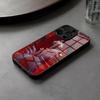 Чехол для телефона Tian Guan Ci Fu Стеклянный Для IPhone 16 15 14 Pro Max 13 12 Mini Светящийся 11 X XS XR 8 Plus Для Samsung S 25 24 23 22