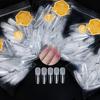 50 шт./пакет накладные ногти долговечные ультратонкие Т-образные прозрачные искусственные кончики для дизайна ногтей