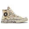 Converse Chuck 70 High Archive Paint Splatter — кроссовки унисекс Egret кремово-черные Amarillo A01170C