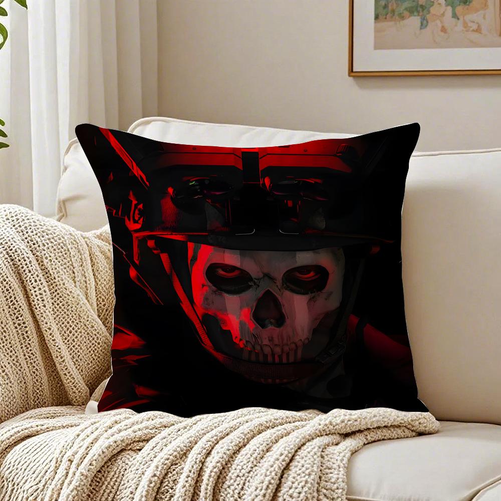 game shooter CCall of DDutyES Cushion Cover Pillowcase Antidustmite living Room Sofa Decor Cushion Room