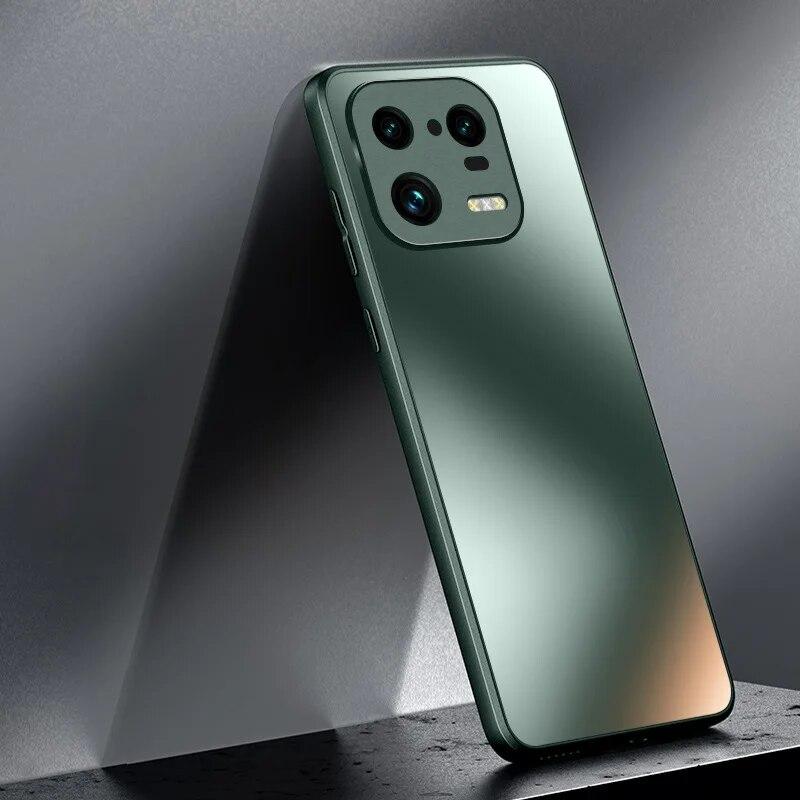 AG силиконовый матовый стеклянный чехол для Xiaomi Mi 14 13 13T 12 12x 12T 11 Ultra 10 Poco F3 F4 F5 Pro матовый противоударный защитный чехол для объектива камеры