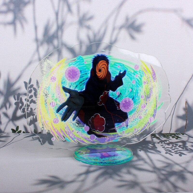 16cm Naruto Uzumaki Naruto Uchiha Sasuke Obito Itachi Madara Kakashi Anime Figures Acrylic Stand Decorations Model Toys