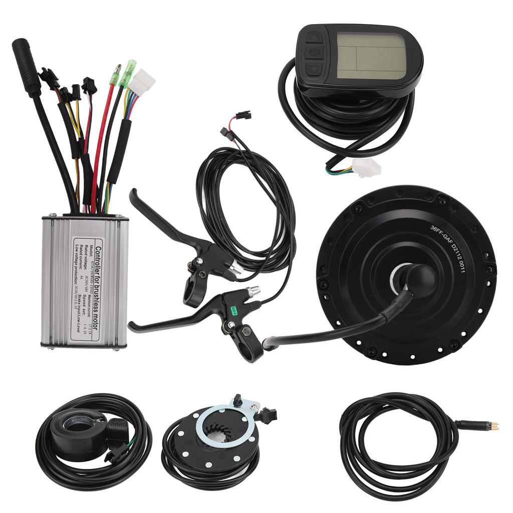 Комплект для переоборудования горного велосипеда 36 В 350 Вт, модифицированный мотор переднего привода для горного велосипеда, электровелосипеда, подходит для 26-дюймового