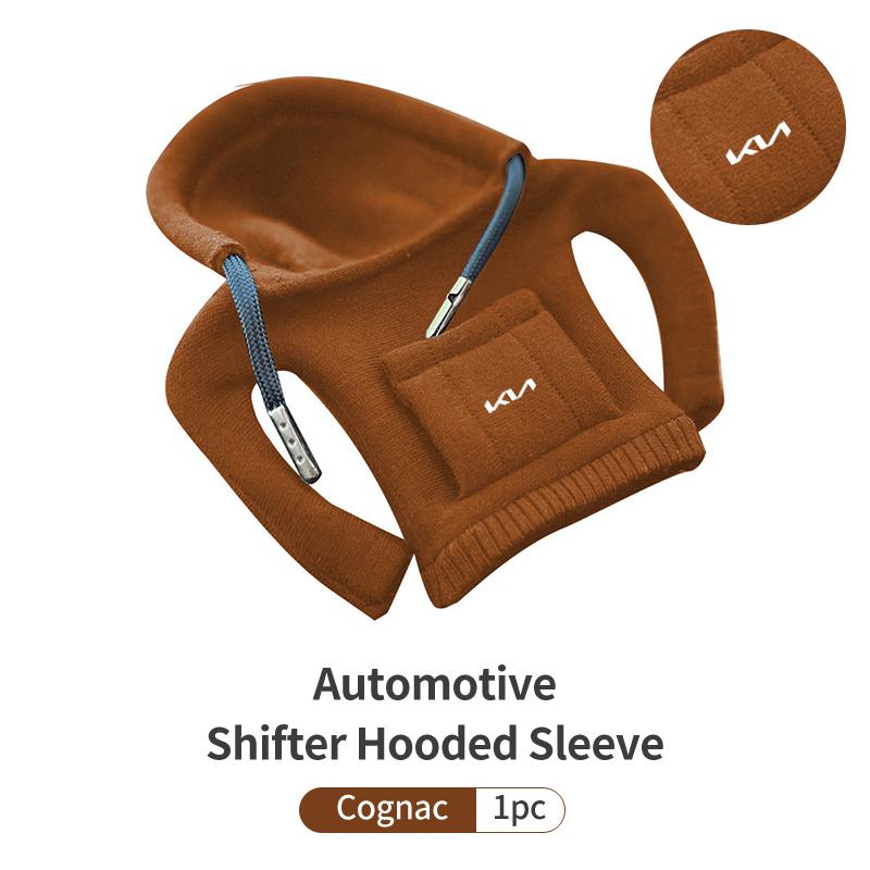 YQOF3 Universal Car Gear Shift Mini Hoodie Cover Shift Cover Handle Decoration For KIA Ceed Sportage Rio K5 K2 Optima Cerato Venga