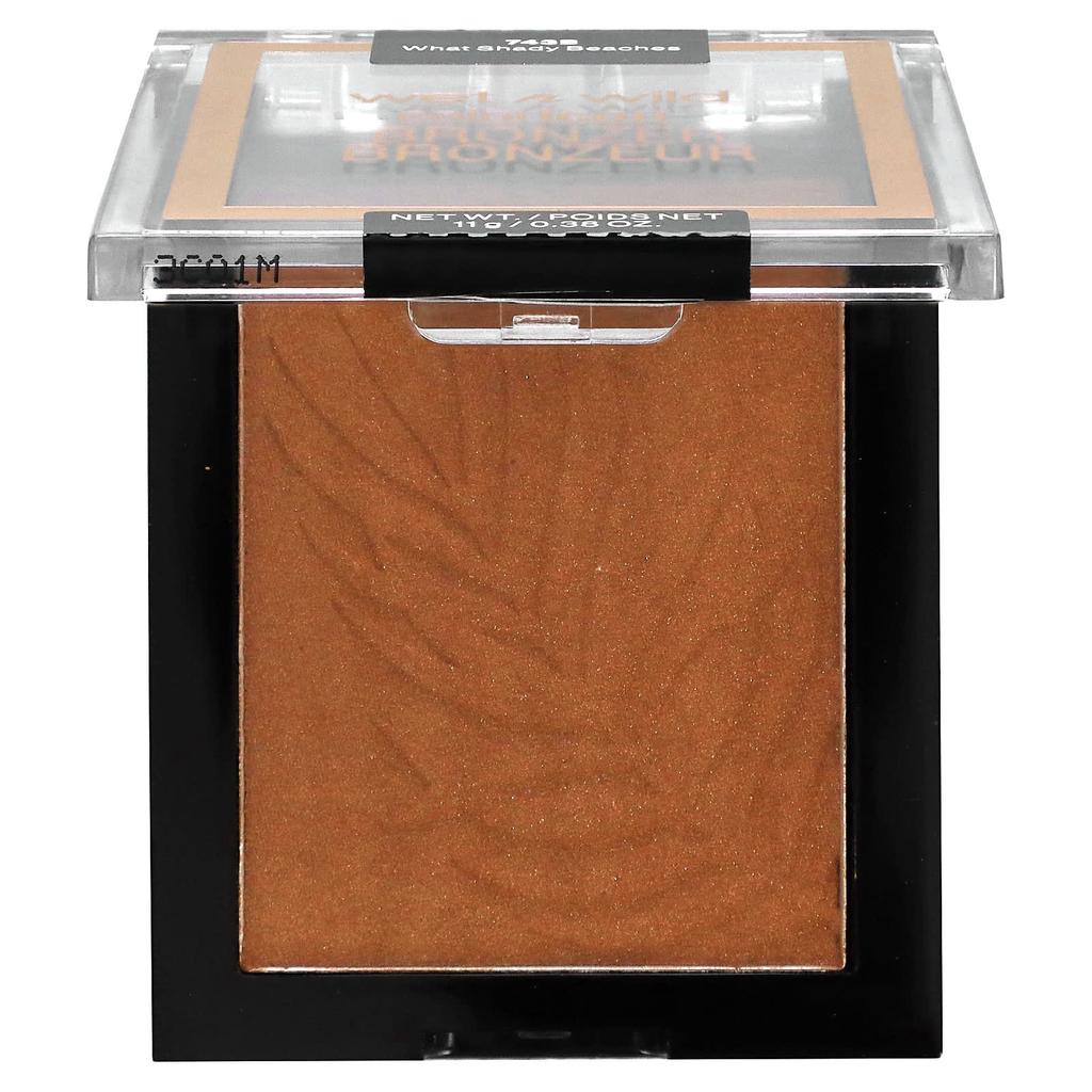 Wet N Wild Color Icon Bronzer, What Shady Beach, 11g (0.38oz)