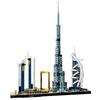 New York London Pairs Dubai Lanmark City Skyline Building Blocks Construction Bricks Set