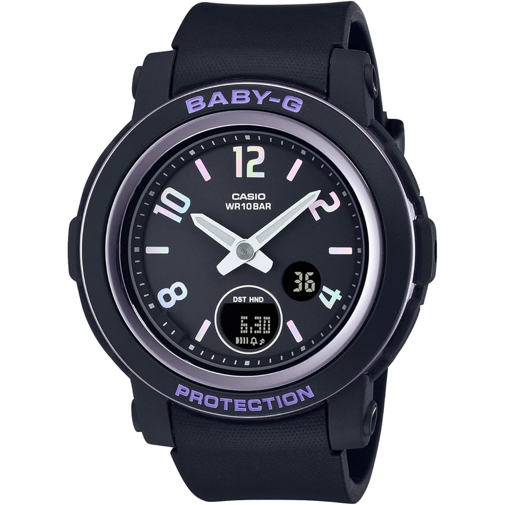 Casio Baby-G BGA-290DR-1AJF Женские Черные Часы Аналогово-Цифровой Дисплей