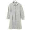 90s Made In Japan Old Stainless Collar Coat 38 Light Blue Women Used