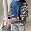 Thicken Women Knitted Scarf Windproof Long Scarves Vintage Wrap Shawls