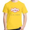 Velocitee Unisexs Las Vegas Sign Cotton Tshirt Sin City Gambling Nevada Usa America Fashion Graphic T Shirts Short Sleeve Tshirt