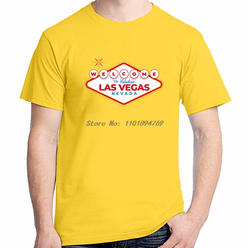 Velocitee Unisexs Las Vegas Sign Cotton Tshirt Sin City Gambling Nevada Usa America Fashion Graphic T Shirts Short Sleeve Tshirt