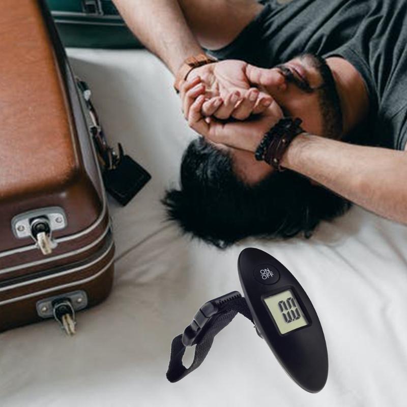 Hanging Luggage Scale Handheld Digital 100g/40kg Baggage Scale LCD Display Portable Suitcase Weight Scale with Hook