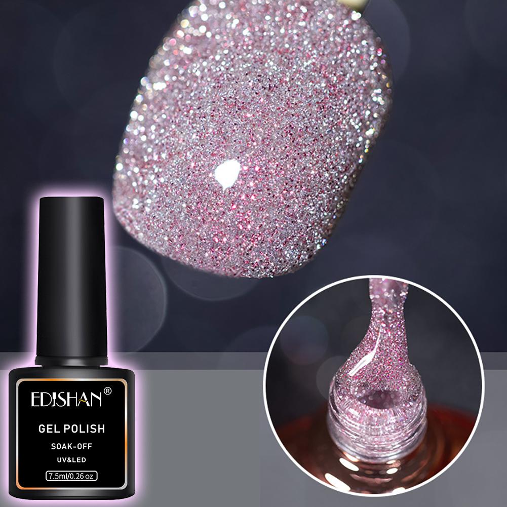 Клей для ногтей с бриллиантами Лак для ногтей Мигающий клей Клей для фототерапии 30 цветов