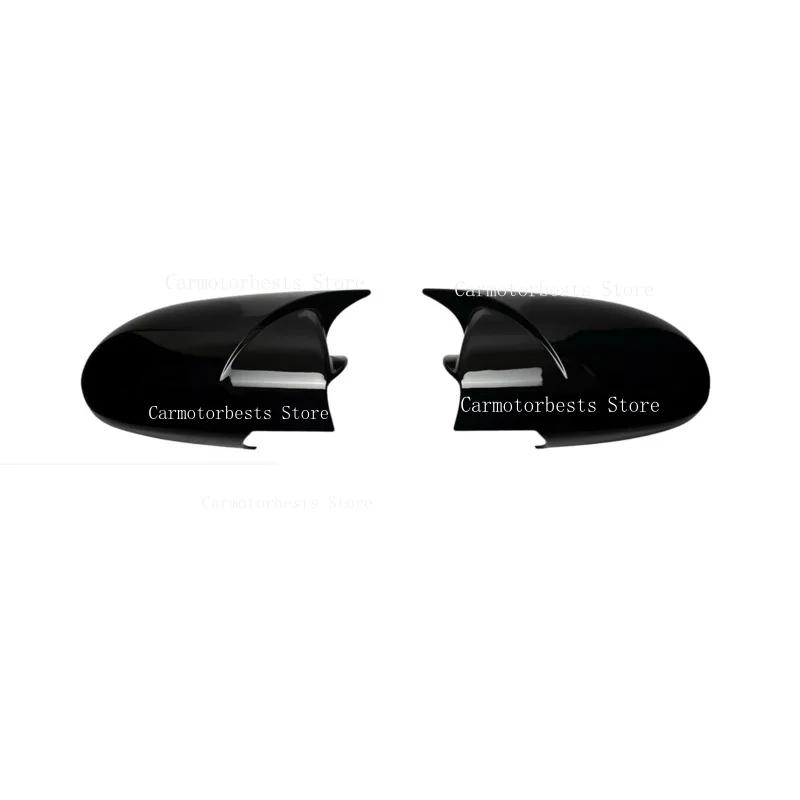 Car  Rearview Side Mirror Cover Fit For Hyundai Accent 2006 2007 2008 2009 2011  Wing Cap Rear View Case Trim Carbon Fiber