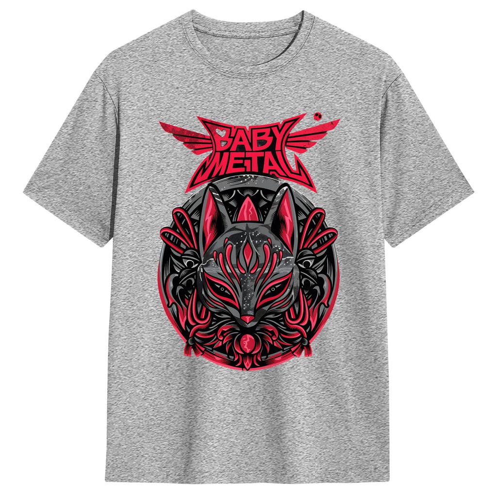 Babymetal World Tour 2026 Mens T Shirt Funny Tee Shirt Short Sleeve Round Collar TShirts 100 Cotton 4XL 5XL 6XL Clothing