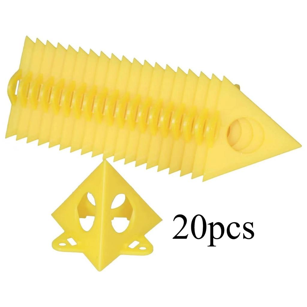 10/20/30 Pyramid-shaped Tripods, Triangular Brackets, Carpenters Paint and Paint Wooden Board Support Frame Foot Pads